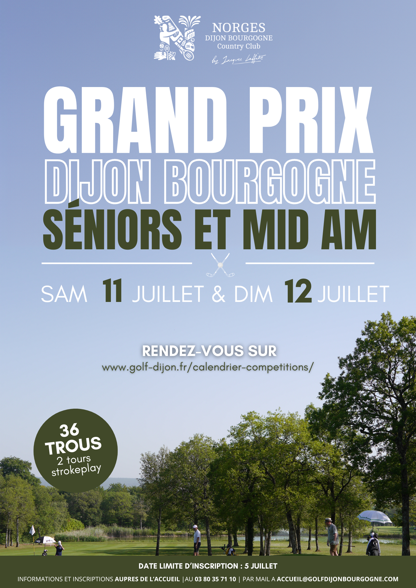 Grand Prix Séniors et Classic Mid Amateur